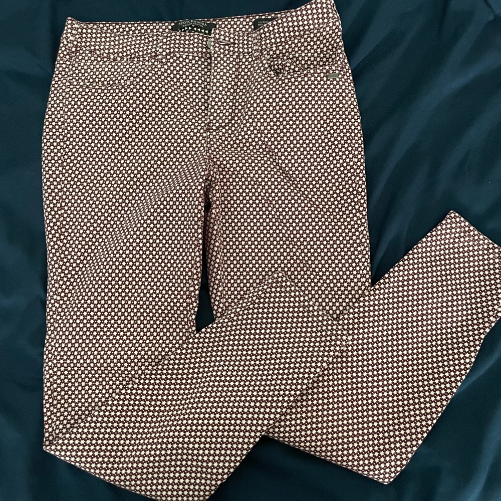 Scotch & Soda Maison Scotch printed casual pants